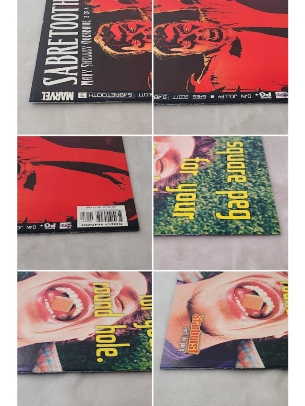 Sabretooth Mary Shelley Overdrive 3 Marvel Comics 2002 VF 8.0 - Picture 6 of 11